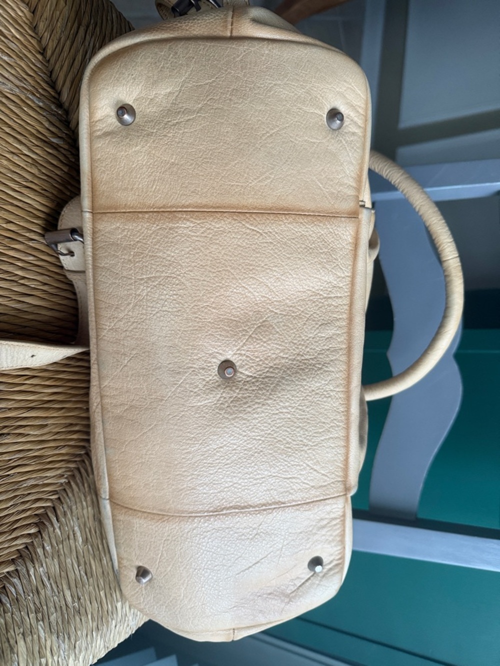 We The Free Emerson tote Italian straw Leather Hobo with Braided Accents - Picture 13 of 16